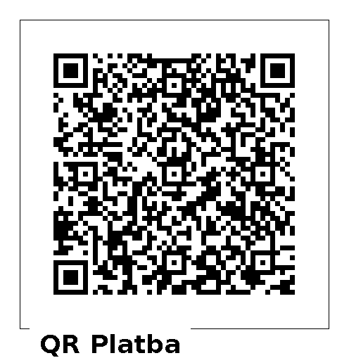 QR kód obsahující číslo účtu
